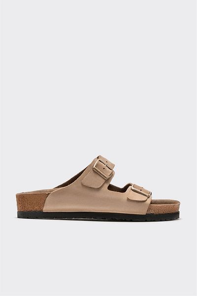 Elle Shoes Mink Leather Women's Slippers