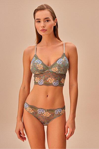 SUWEN Slipové kalhotky Gardenia