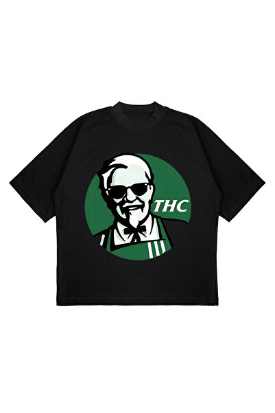 C&C OKULCUNUZ THC-KFC DESIGN TRIOU OVERSIZE NEGRU