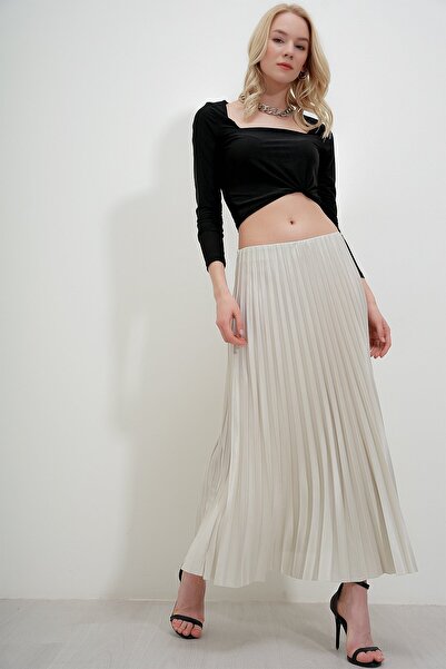 HAKKE Fusta plisată strânsă
