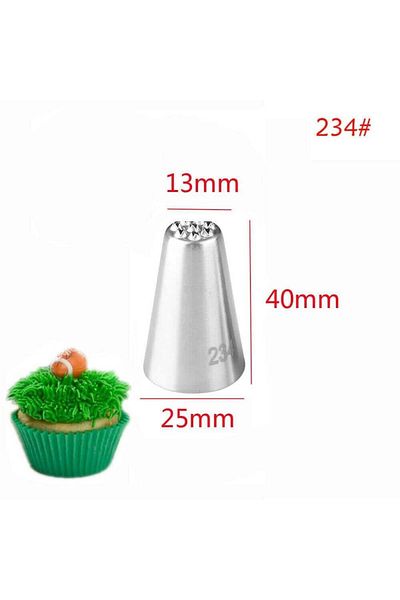 Siliko World Cream Stainless Steel Piping Bag - 1 Piece + 4 Whipped Bags