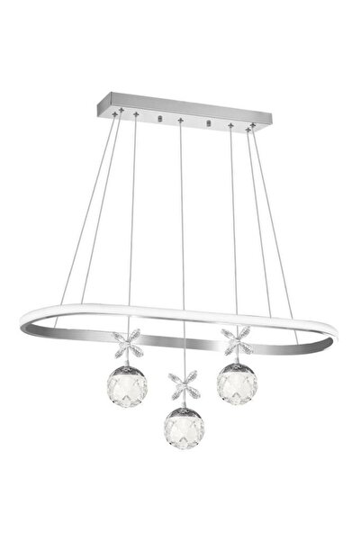 Eray Aydınlatma 4025-3 KR 3 Toplu Krom Led Avize