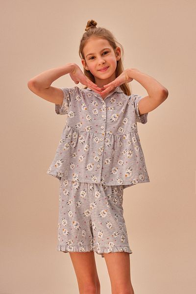 SUWEN Bella Kids Masculine Shorts Set