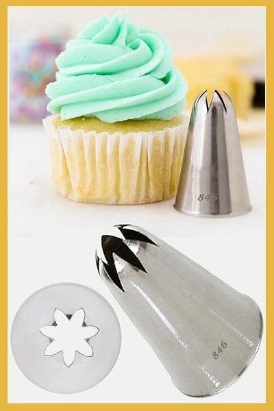 Siliko World Cream Stainless Steel Piping Bag - 1 Piece + 4 Whipped Bags