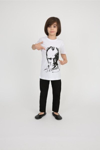 Haba Erkek Çocuk 23 Nisan 29 Ekim T-shirt ve Pantolon Takım