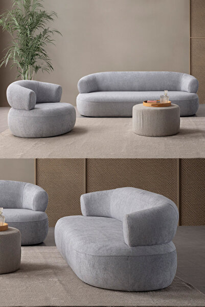 Eymense Roma Koltuk Takımı 3+3+1