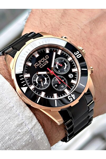 JG. Polo Club JgPolo Clup JPC.0923.11613.4 Steel Cord Men's Wristwatch