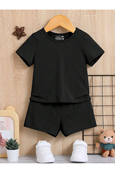 MKMODA Komplet kratkih hlača i majice za dečake - stil letnjeg odmora, uski k...