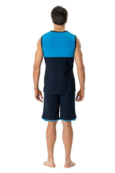 U.S. Polo Assn. U.S. Polo Assn18776 Ανδρικό Σετ Πιτζάμες Χοντρό λουράκι με σορτς