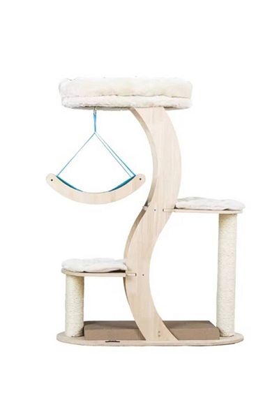 Nursoft Wooden Decorative Swing 3 Platform Cat Scratching
