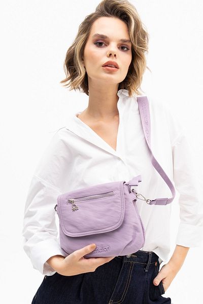 United Colors of Benetton Benetton Women's Lilac Crossbody Bag - BNT1254