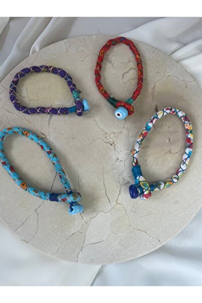 byNICCE Halhal handmade nazarlı beyaz