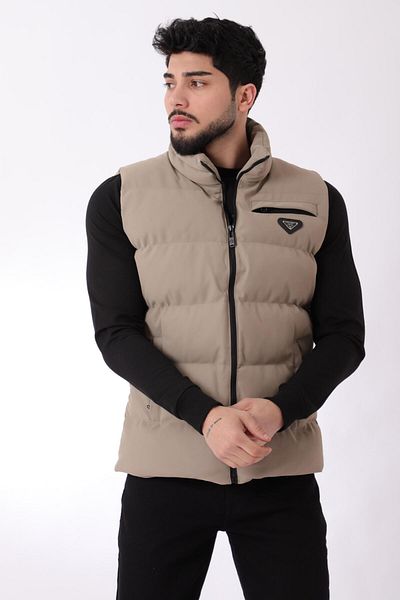 Stilkombin Coat of Arms Carbon Leather Vest PLDP 2959-1-60270
