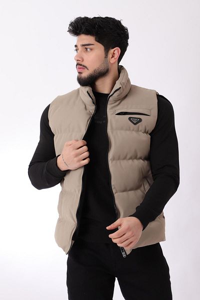Stilkombin Coat of Arms Carbon Leather Vest PLDP 2959-1-60270