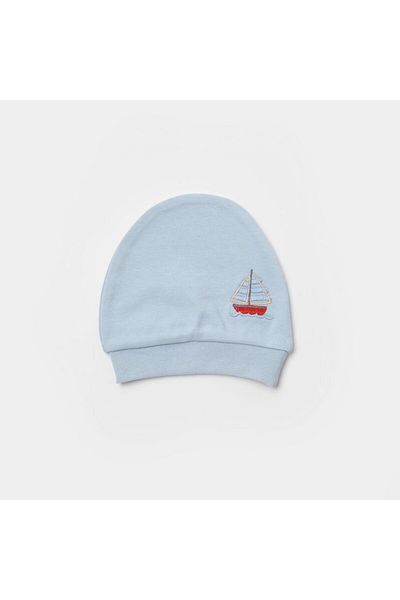 Biorganic Sun Lets Sail 2-Piece Baby Hat 72225