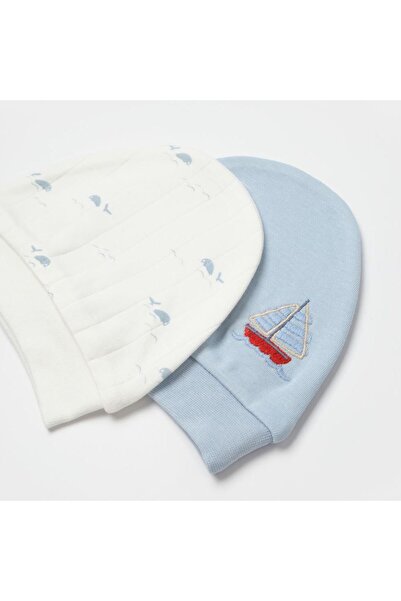 Biorganic Sun Lets Sail 2-Piece Baby Hat 72225