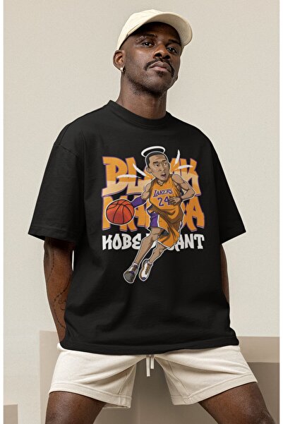 Fuddy Moda Unisex Kobe Bryant anđeoska krila Štampano T-shirt, majica sa koša...