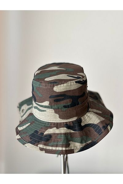 Amor Center Unisex Summer Safari - Foldable Cowboy Hat, Ventilation Holes, Linen/Cotton