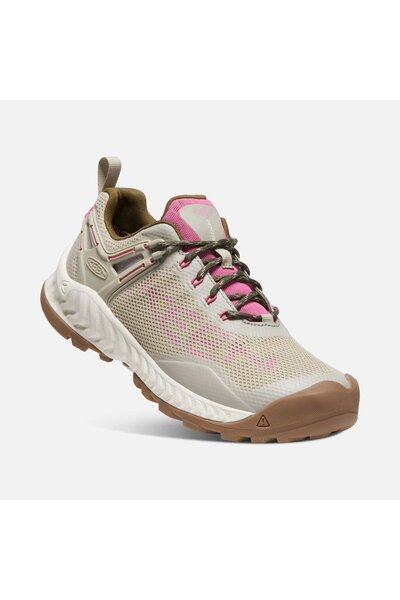 Keen Nxis Evo KeenDryGtx Su Geçirmez Kadın Ayakkabı Plaza Taupe/Ibis Rose 102...