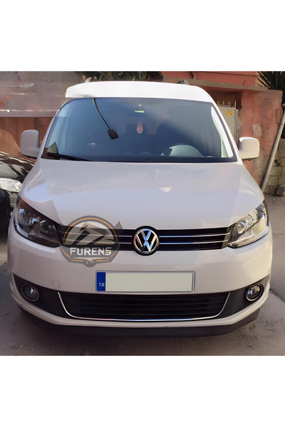 Furens Volkswagen caddy mk3,5 2010-2015 Uyumlu H lip Esnek Ön Lip 2 Parça Kar...