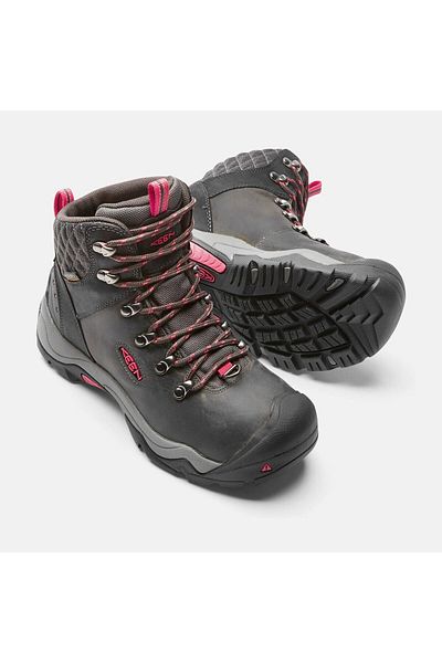 Keen Revel III Polar Mid KeenDryGtx Women's Cold Climate Boots BLACK/ROSE1013212
