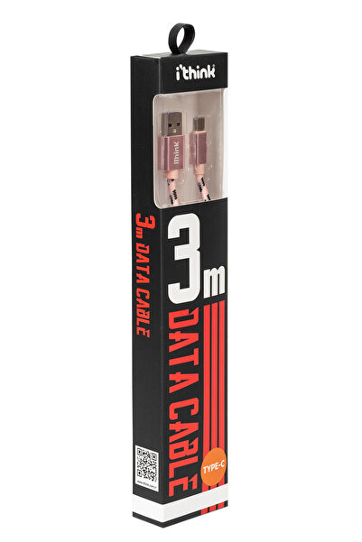 Ithink İTHİNK GOLD KABLO 3 METRE TYPE-C K30C