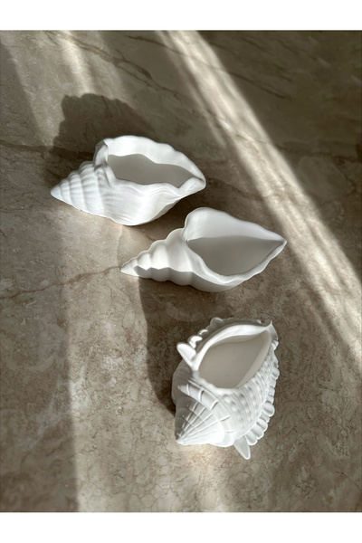 Bautinq Store Σετ 3 διακοσμητικών πιάτων για στρείδια/οργανωτής κοσμημάτων/σε...