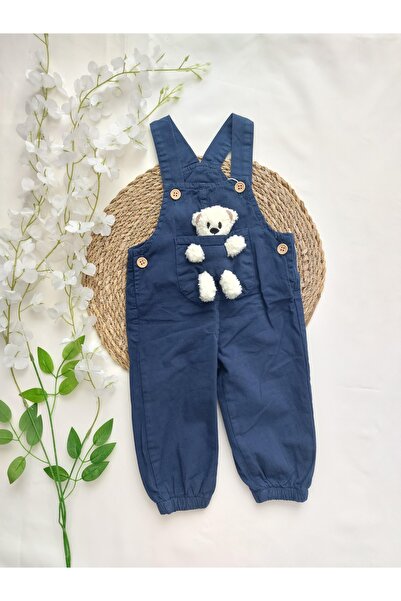 Oryeda Unisex Ayıcıklı Keten Uzun Slopet