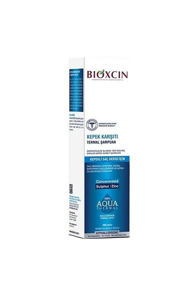 Bioxcin 300 ML Aquathermal Anti-Dandruff Shampoo