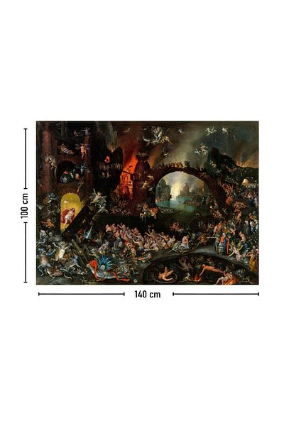 KanvasSepeti Pânză de perete Hieronymus Bosch - Pictură texturată în ulei TYCIP2579N 168632125910869