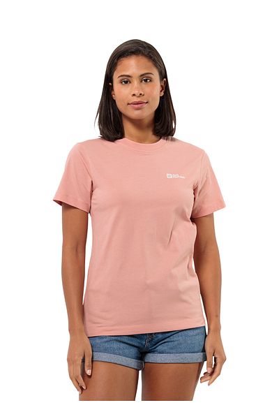 Jack Wolfskin Pink Women's Crew Neck T-Shirt 1808352