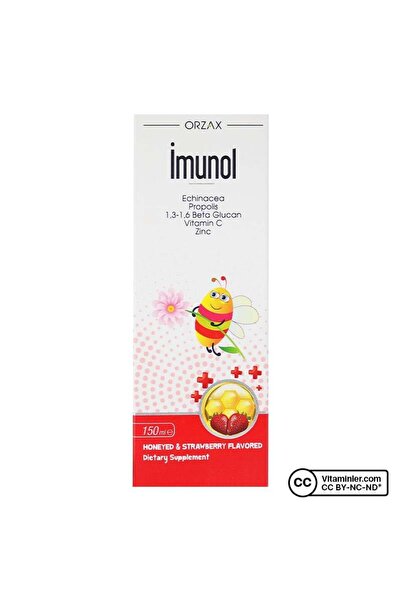 Orzax Imunol Ocean Imunol Şurup 150ml