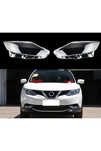 NS Nilser Auto Parts Nissan Qashqai Far Cam Sağ Sol Set 2014-2018 Uyumlu