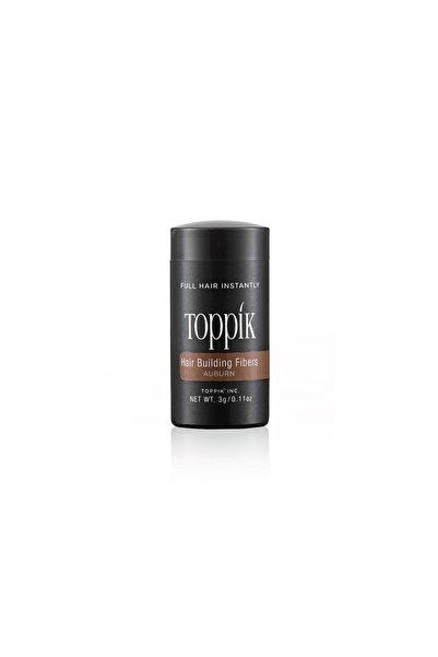 Toppik 3 gr (DENEME BOYU) Saç Dolgunlaştırıcı Keratin Fiberi Kızıl