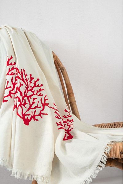 Mulberry Muslin Peshtemal 2 Layer Organic Towel