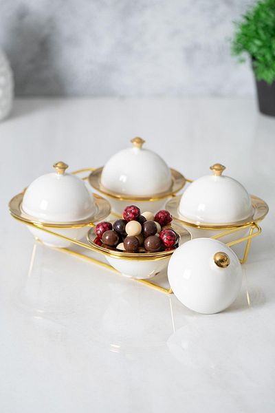 ACAR Felix Porcelain 5 Piece Presentation Bowl