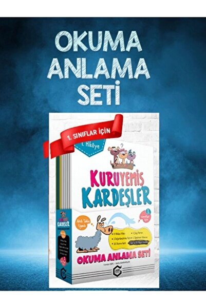 Üçgen Yayıncılık kuruyemiş kardeşler okuma anlama set
