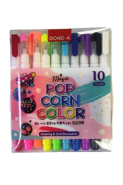 Dong-A Sihirli Popcorn Kabaran Boya Kalemi Dong-A