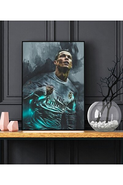MS MustafaSunan Ronaldo Poster Çerçevesiz Duvar Posteri