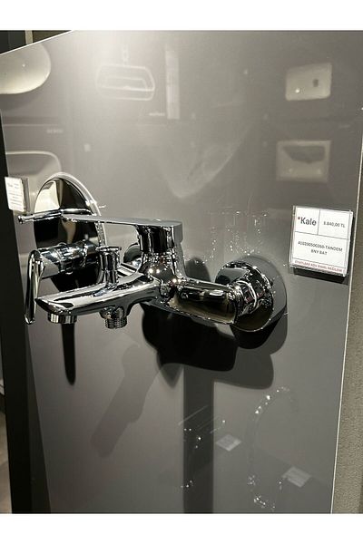 KALE TANDEM BATTERY AND TEMA 53242 TOP SHOWER SET