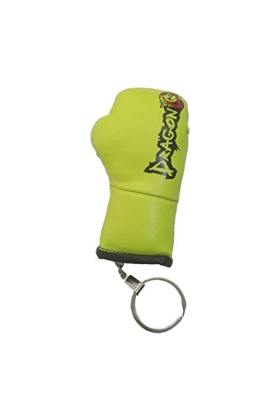 Dragondo AC1343 Boks Eldiveni Anahtarlık Neon Sarı (Tek)