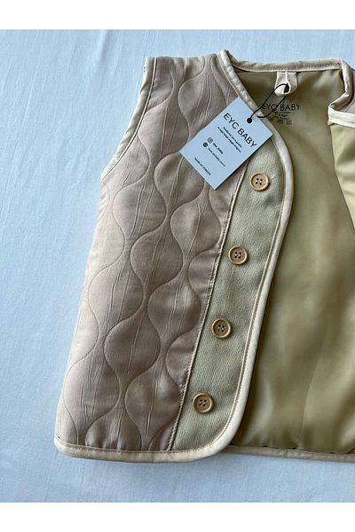 EYC BABY Unisex Padded and Lined Baby/Child Quilted Vest