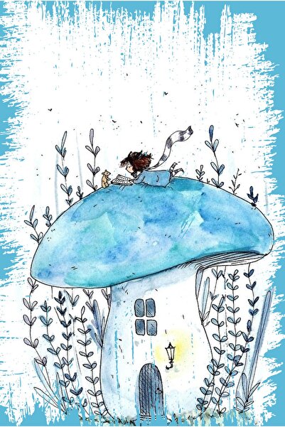 hediyeniburadabul Ρετρό Ξύλινη Αφίσα Τοίχου 20x30