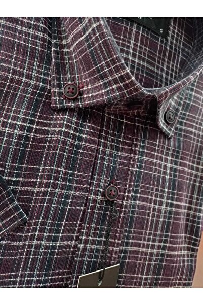 ADVANTE Güncüoğlu Kısa Kollu %100 Pamuk Klasik Erkek Gömlek