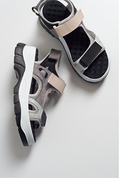 LuviShoes 4740 Ice Black Multi γυναικεία σανδάλια