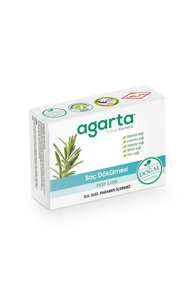 Agarta Hair Loss Soap Natural 150 Gr 3 Pieces
