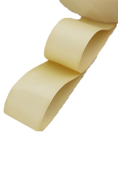 tuhafiyecimiz Κρέμα 4cm Κορδέλα Grosgrain 10 Μέτρα. Κορδέλα 10mt 40mm 1 Ball Cream Grosgrain