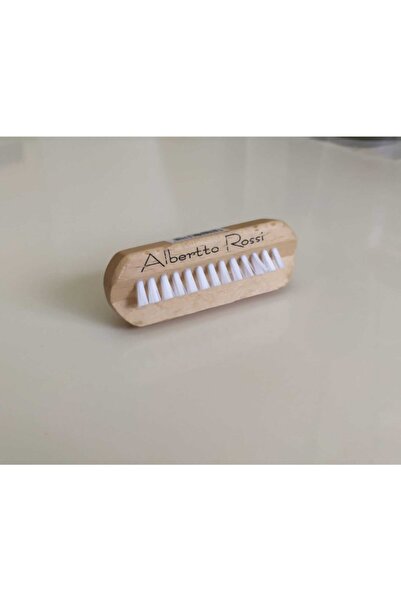 Alberto Rossi Ahşap Saplı Çift Taraflı Tırnak Fırçası Abrt291