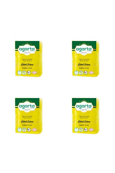 Agarta Natural Handmade Sulfur Soap 4x150 Gr