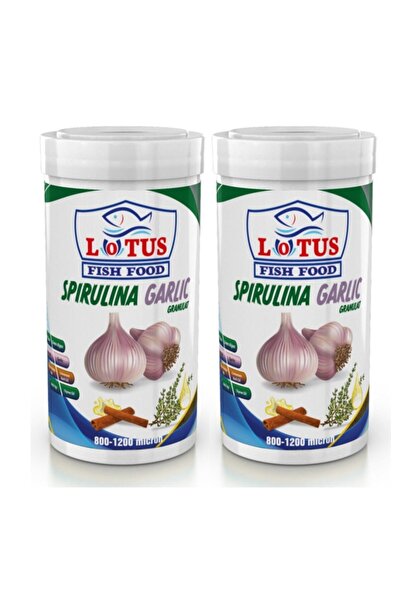 Genel Markalar Spirulina Garlic Sarımsaklı Balık Yemi 100 ml 100 ml Sarımsakl...